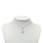 Gucci Diamantissima Drop Necklace 18k White Gold — view 8
