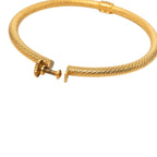 Chanel CC Logo Vintage Earrings Gold Plated — view 3