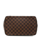 Louis Vuitton Damier Hampstead PM Tote Bag Brown Leather — view 3