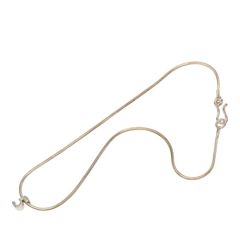Chanel Necklace Silver — view 3