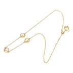 Fendi Chain Pendant Gold Plated Rhinestone — view 4