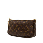 Louis Vuitton Roi Monogram Multy Pochette Soir Shoulder Bag 2-Way Brown — view 2