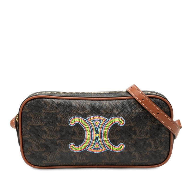 Celine Leather Shoulder Bag