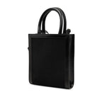 Celine 2-Way Shoulder Bag Black Canvas Leather — view 2