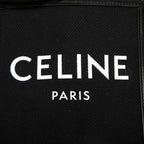 Celine 2-Way Shoulder Bag Black Canvas Leather — view 4