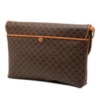 Celine Clutch 2-Way Brown Leather — view 2