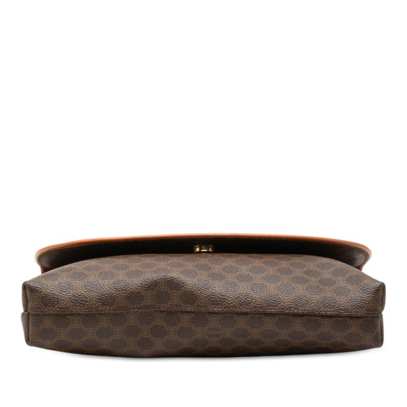 Celine Clutch 2-Way Brown Leather — view 3