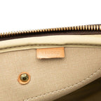 Louis Vuitton Roi Monogram Alysee Trois Posh Boston Bag 2-Way Brown — view 7