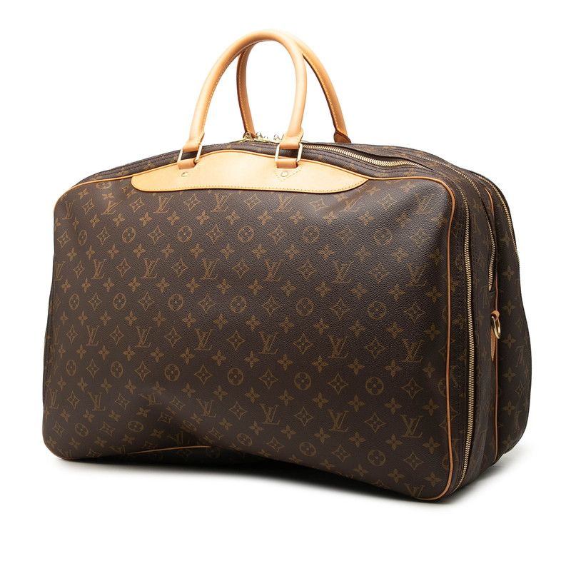Louis Vuitton Roi Monogram Alysee Trois Posh Boston Bag 2-Way Brown — view 2