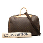 Louis Vuitton Roi Monogram Alysee Trois Posh Boston Bag 2-Way Brown — view 8
