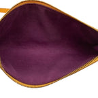 Louis Vuitton Epi Pochette Soir Pouch Handbag Tassiriyellow Leather — view 4