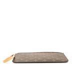 Louis Vuitton Pouch Brown Leather — view 4