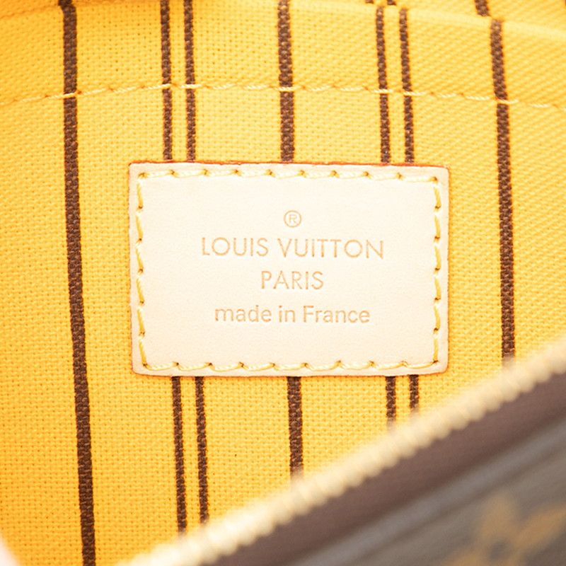 Louis Vuitton Pouch Brown Leather — view 6