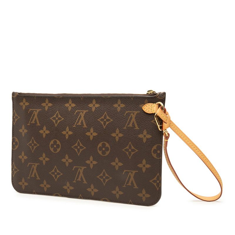 Louis Vuitton Pouch Brown Leather — view 3