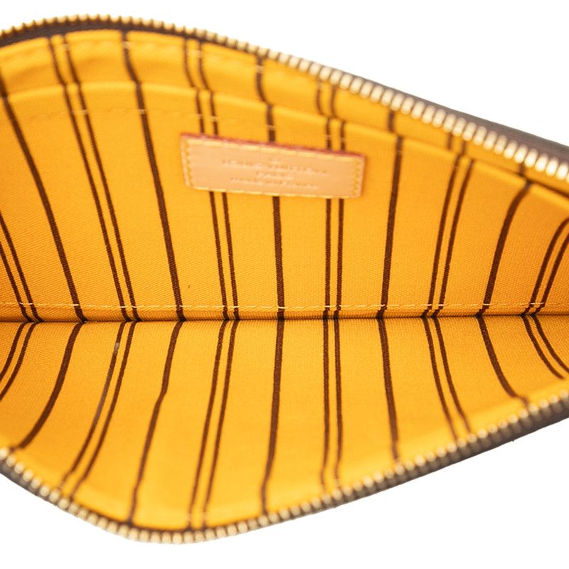 Louis Vuitton Pouch Brown Leather — view 5
