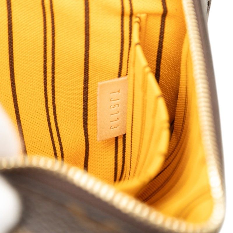 Louis Vuitton Pouch Brown Leather — view 7