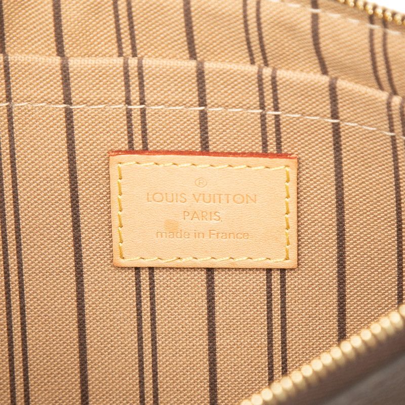Louis Vuitton Pouch Brown Leather — view 5