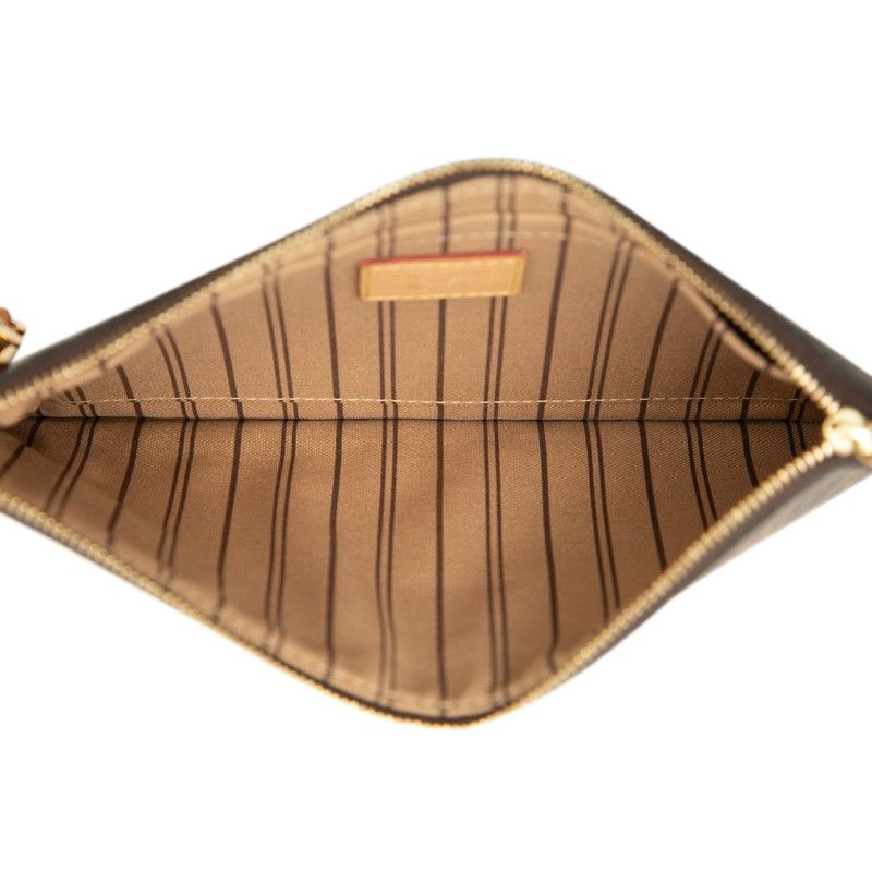Louis Vuitton Pouch Brown Leather — view 4