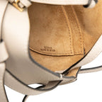 Loewe Roebe Gramgram Gate Mini Crossbody Shoulder Bag Beige Leather — view 6