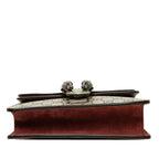 Gucci GG Blue Mus Dionysos Chain Shoulder Bag Beige Bordeaux Suwade — view 3