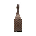 Louis Vuitton Damier Geronimos Belt Bag Brown Leather