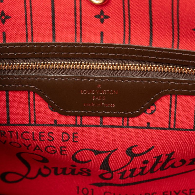 Louis Vuitton Roosevelt Brown Leather Tote Bag — view 6