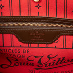 Louis Vuitton Roosevelt Brown Leather Tote Bag — view 6