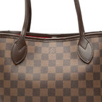 Louis Vuitton Roosevelt Brown Leather Tote Bag — view 4