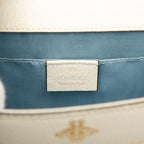 Gucci Bee?&star Mini Sylvie 2-Way Shoulder Bag White Leather — view 5