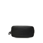 Louis Vuitton Velvet Handbag Noir Black Leather — view 3