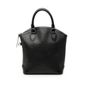 Louis Vuitton Velvet Handbag Noir Black Leather