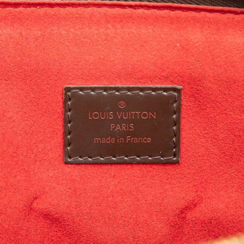 Louis Vuitton Roosevelt Damier Trevi PM 2-Way Shoulder Bag Brown Leather — view 5