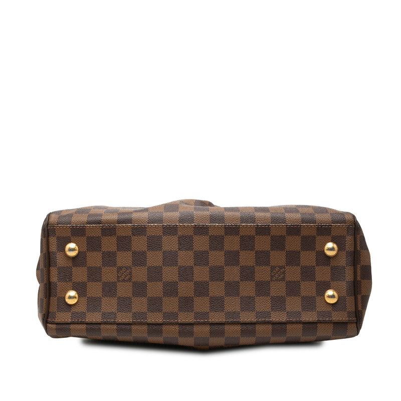 Louis Vuitton Roosevelt Damier Trevi PM 2-Way Shoulder Bag Brown Leather — view 3