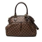 Louis Vuitton Roosevelt Damier Trevi PM 2-Way Shoulder Bag Brown Leather