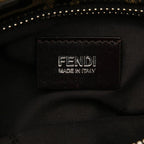 Fendi Brown Canvas Leather Handbag — view 5