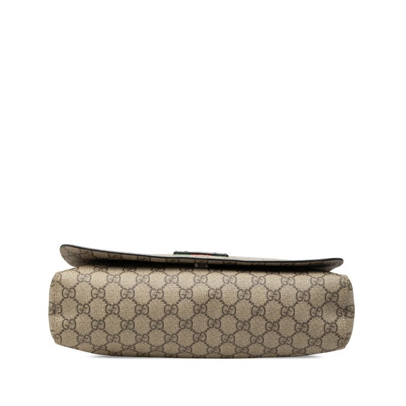 Gucci GG Supreme Sherry Line Shoulder Bag Beige — view 3