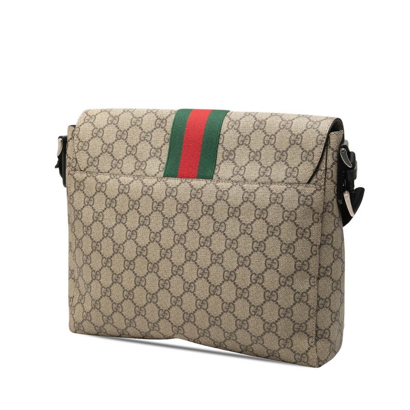 Gucci GG Supreme Sherry Line Shoulder Bag Beige — view 2