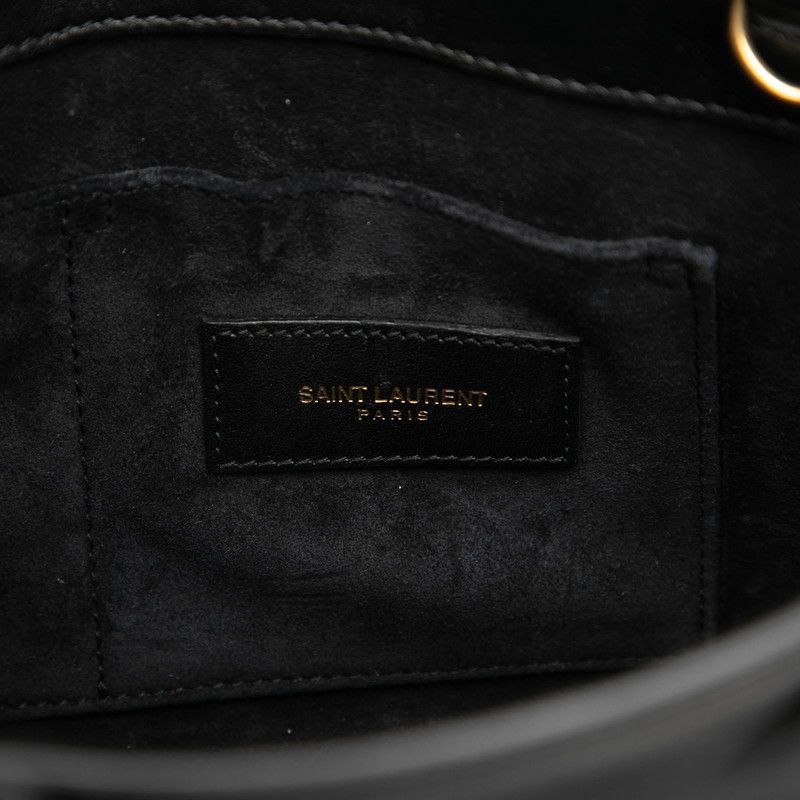 Saint Laurent Sac Dejour Nano 2-Way Shoulder Bag Black Leather — view 5