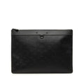 Louis Vuitton Roi Monogramch Pochette Clutch Noir Black Leather