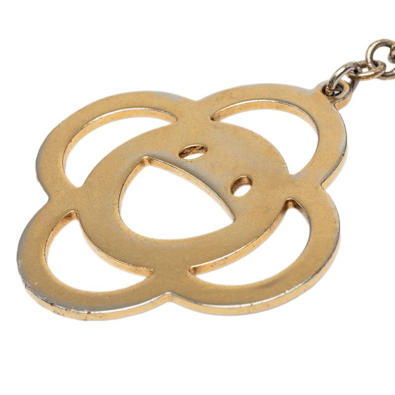Louis Vuitton Bijou Sac Cosmic Blossom Charm Key Holder Gold Purple — view 4