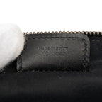 Dior Black Beige Canvas Leather Handbag — view 6