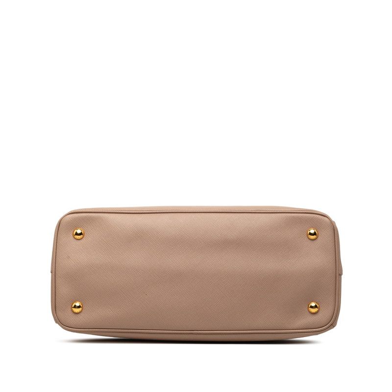 Prada Beige Saffiano Leather Tote Bag — view 3