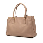 Prada Beige Saffiano Leather Tote Bag — view 2