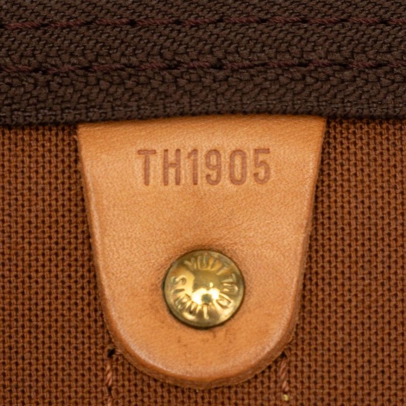 Louis Vuitton Monogram Keepall Bandouliere 50 Boston Bag 2-Way Brown Leather — view 6
