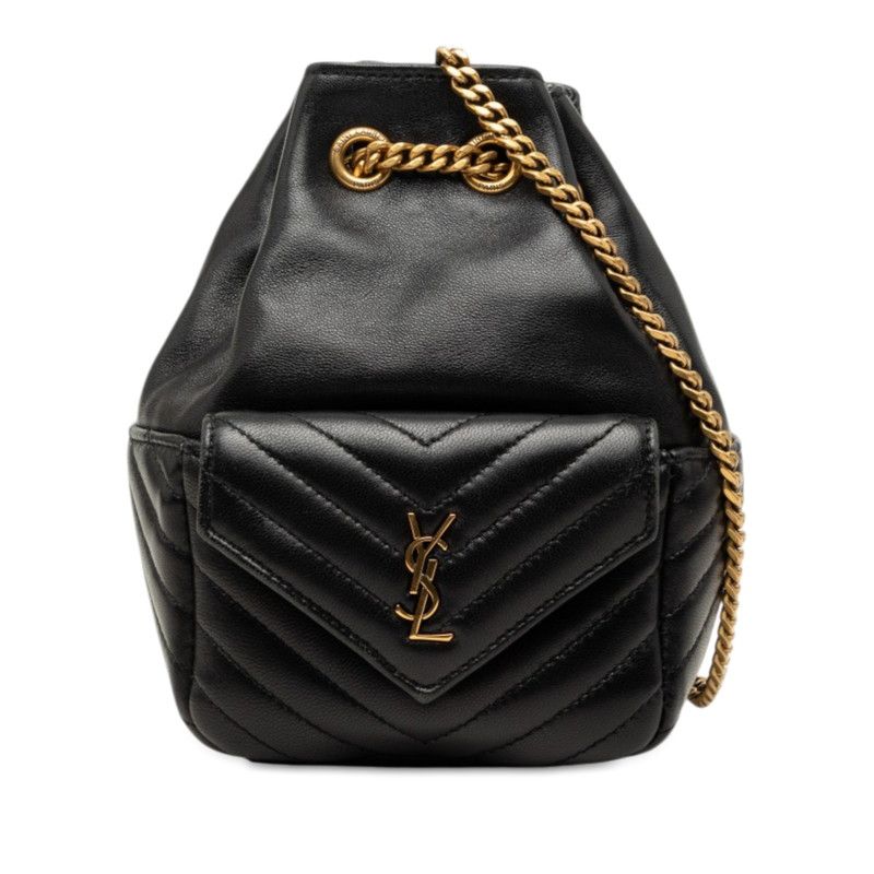 Saint Laurent Black Leather