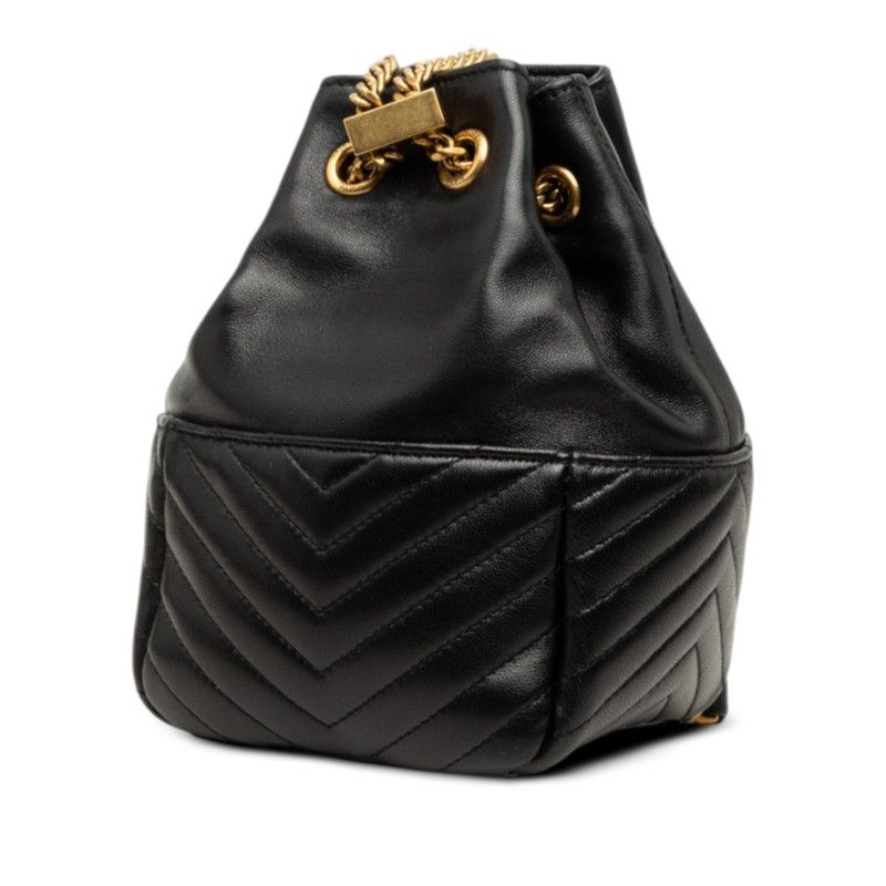 Saint Laurent Black Leather — view 2