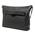 Louis Vuitton Graphite MM Crossbody Shoulder Bag Black Leather — view 2