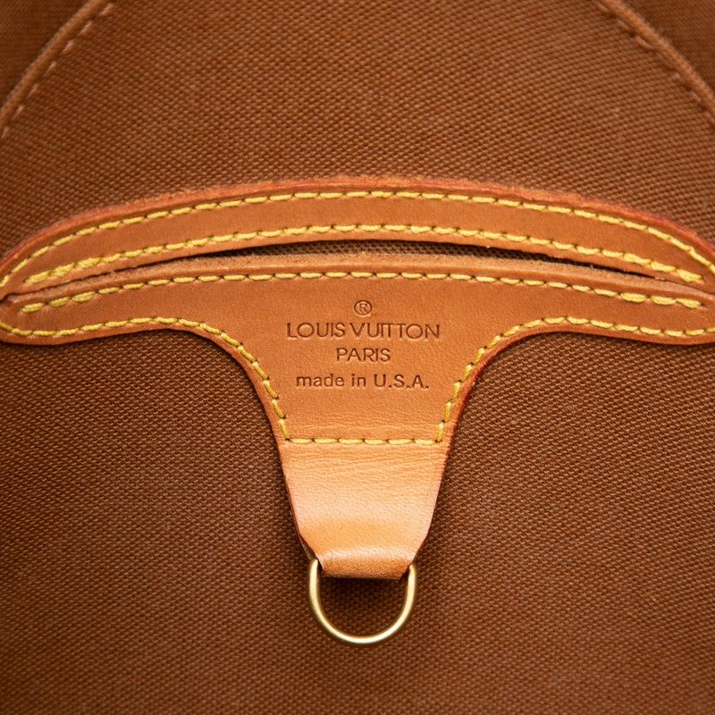 Louis Vuitton Monogram Ellipse PM Handbag Brown Leather — view 5
