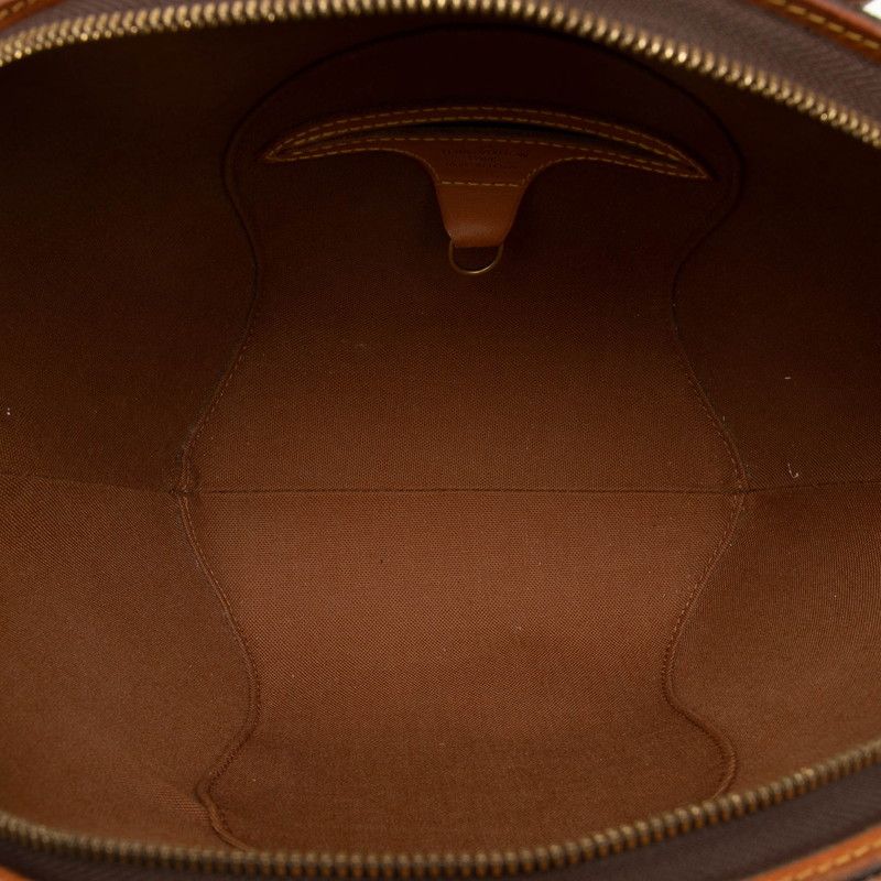 Louis Vuitton Monogram Ellipse PM Handbag Brown Leather — view 4