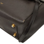 Celine Belt Bag Mini 2-Way Dark Brown Leather — view 5